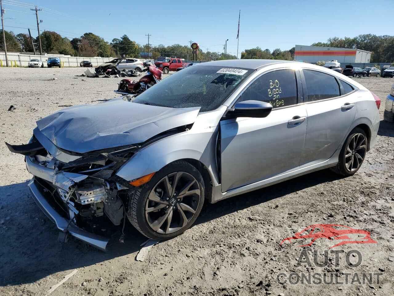 HONDA CIVIC 2021 - 2HGFC2F80MH531504