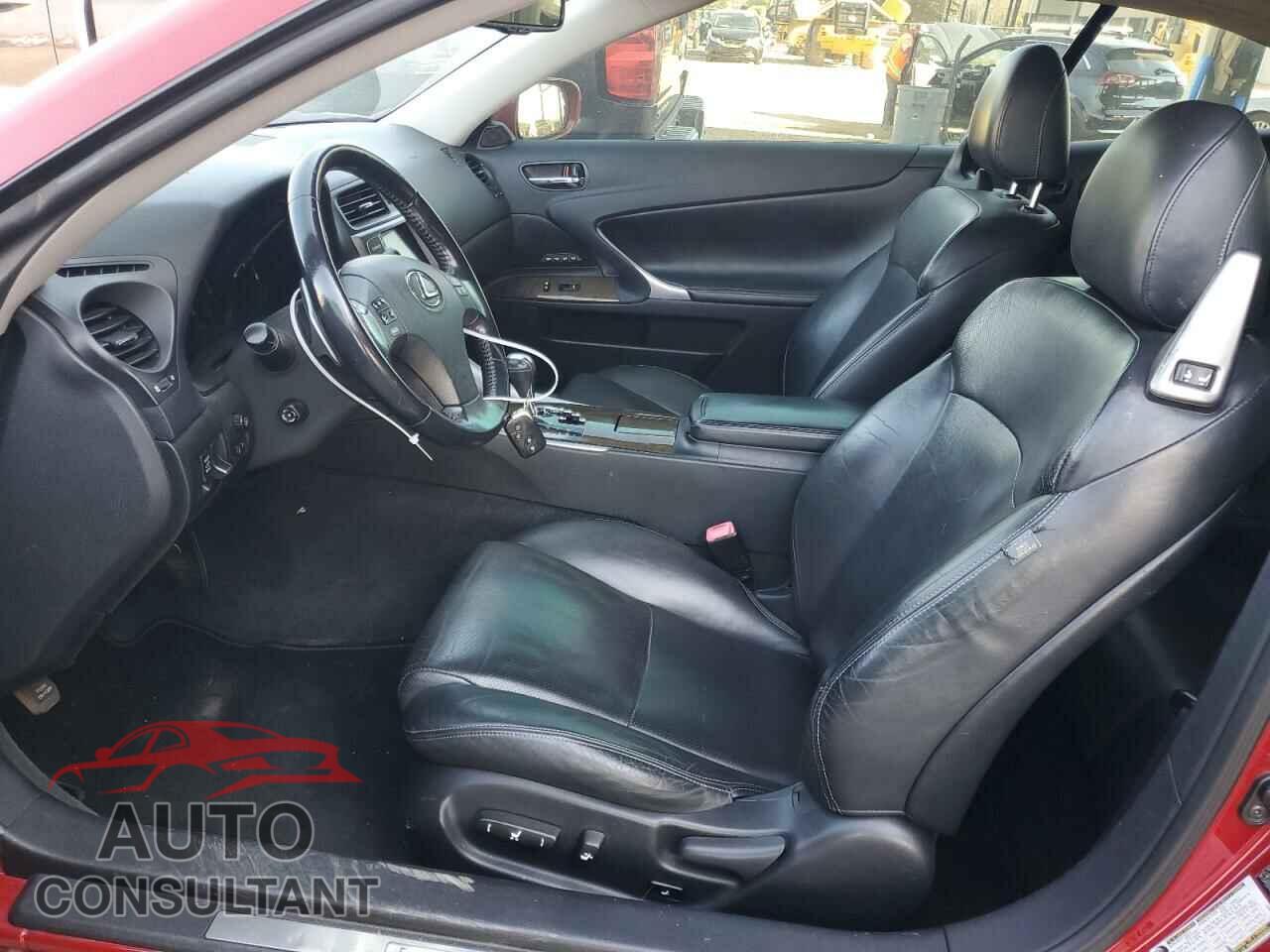 LEXUS IS 2010 - JTHFF2C25A2513265