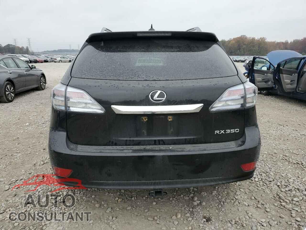 LEXUS RX350 2012 - 2T2BK1BA7CC151602