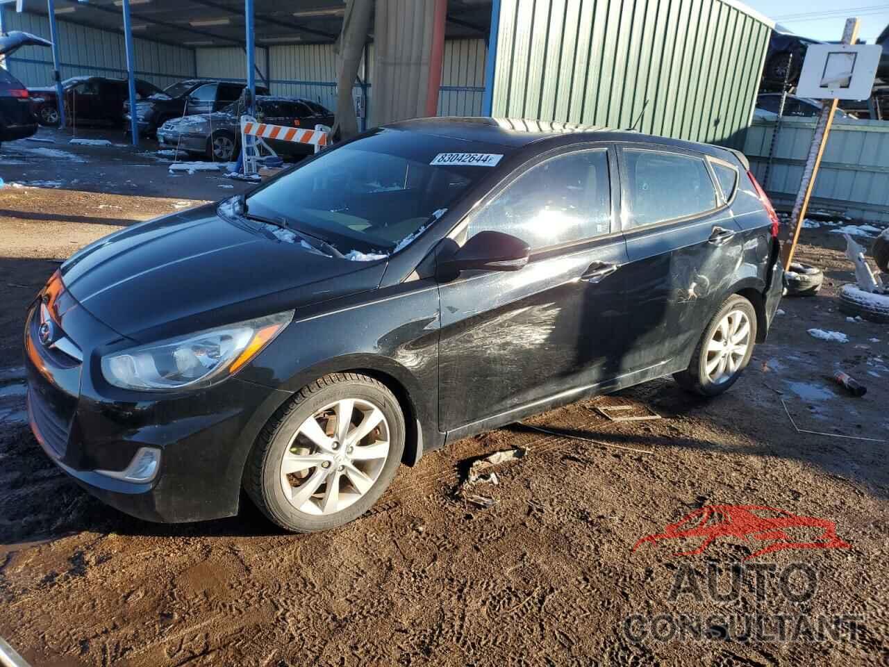 HYUNDAI ACCENT 2013 - KMHCU5AE5DU118502