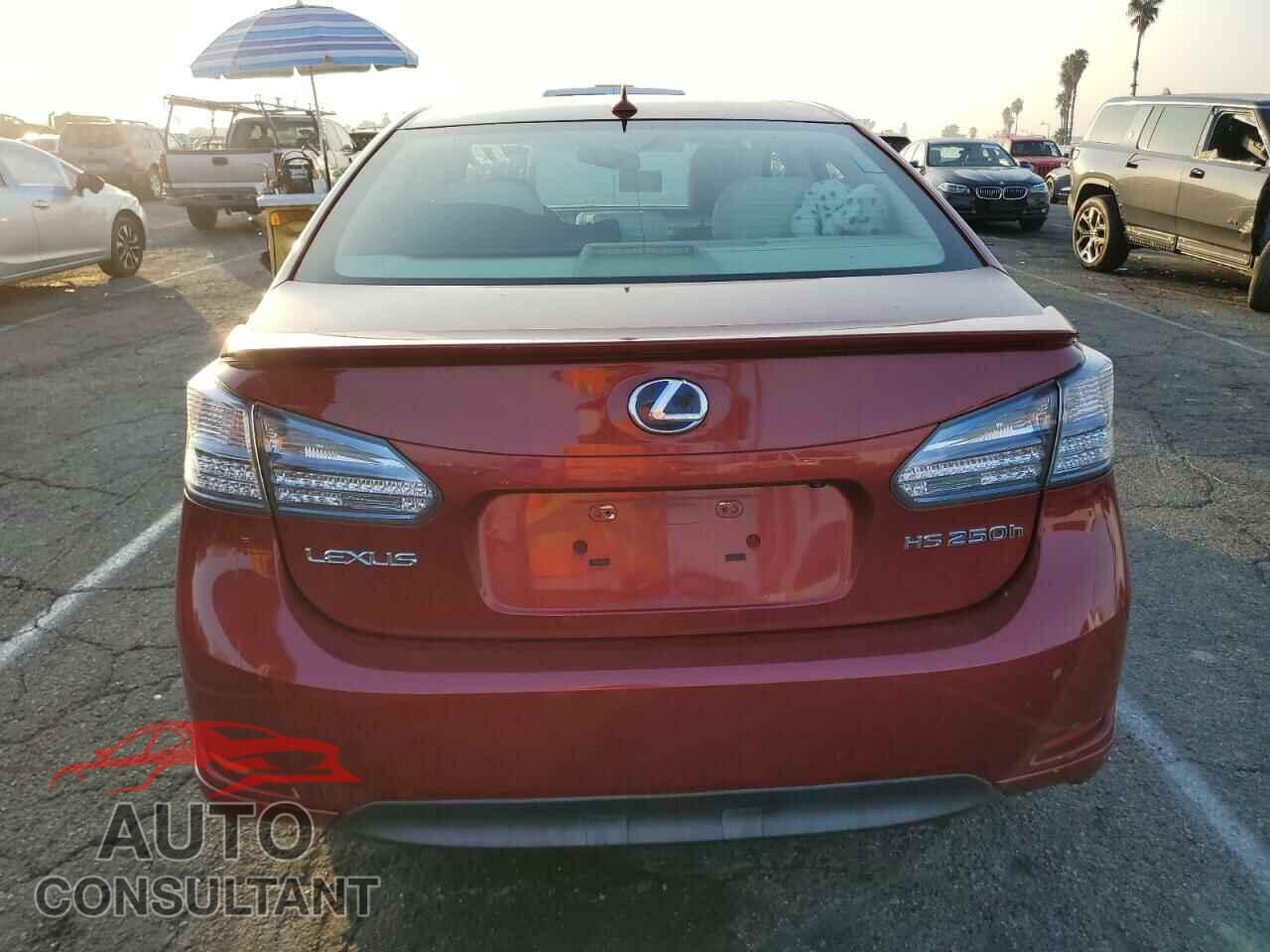 LEXUS HS 2010 - JTHBB1BA3A2024716
