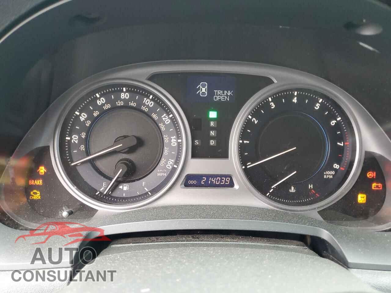 LEXUS IS 2010 - JTHBF5C20A5110180
