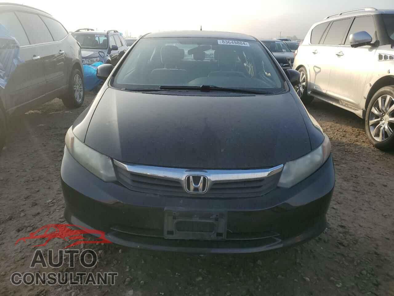 HONDA CIVIC 2012 - 19XFB2F51CE326243