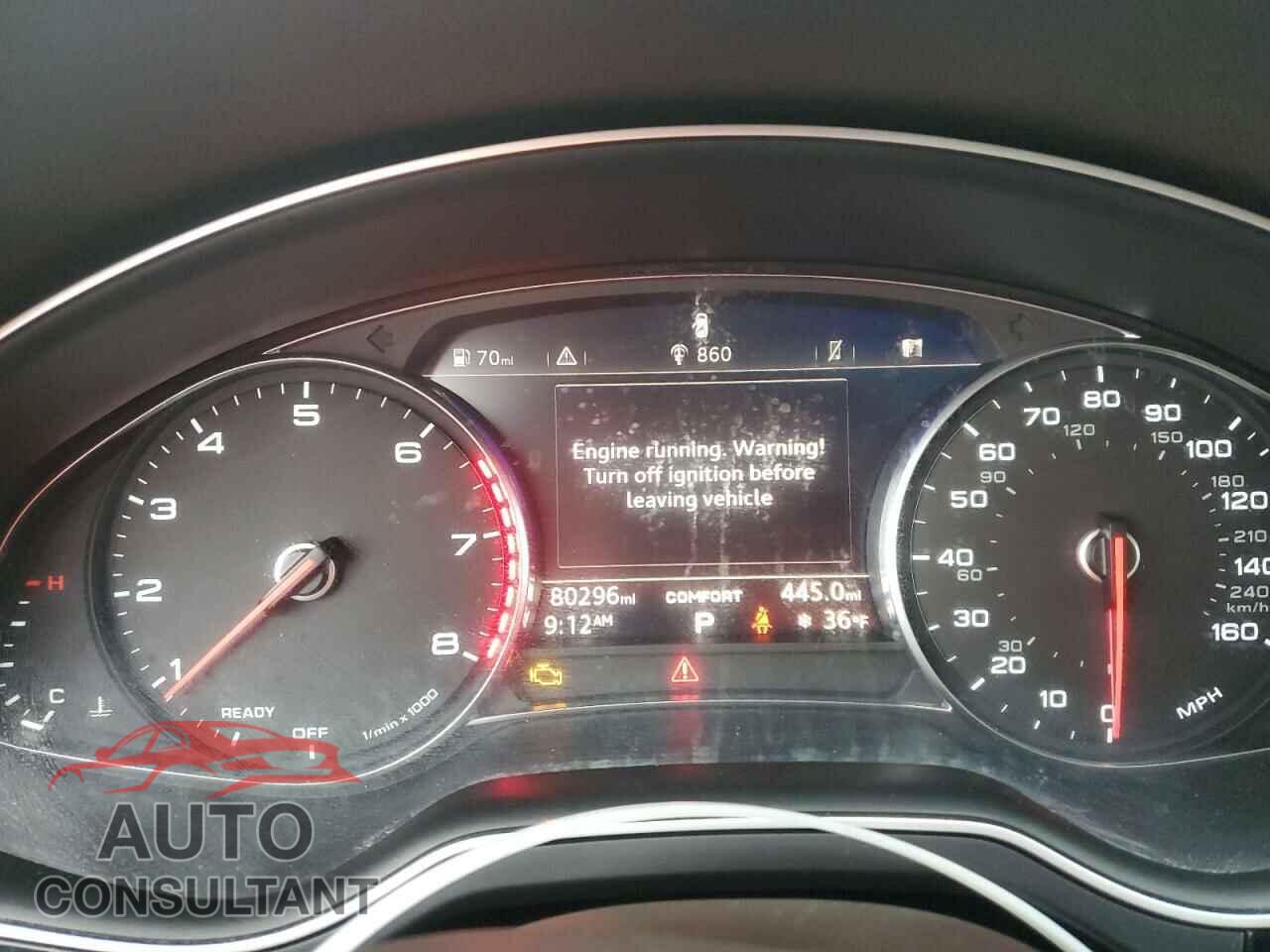AUDI Q7 2017 - WA1AAAF76HD017654