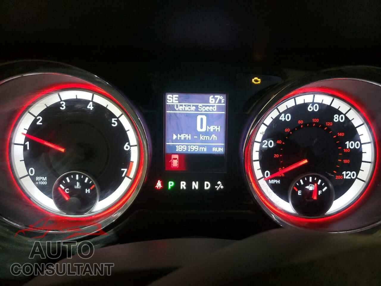 DODGE CARAVAN 2012 - 2C4RDGDG2CR206796