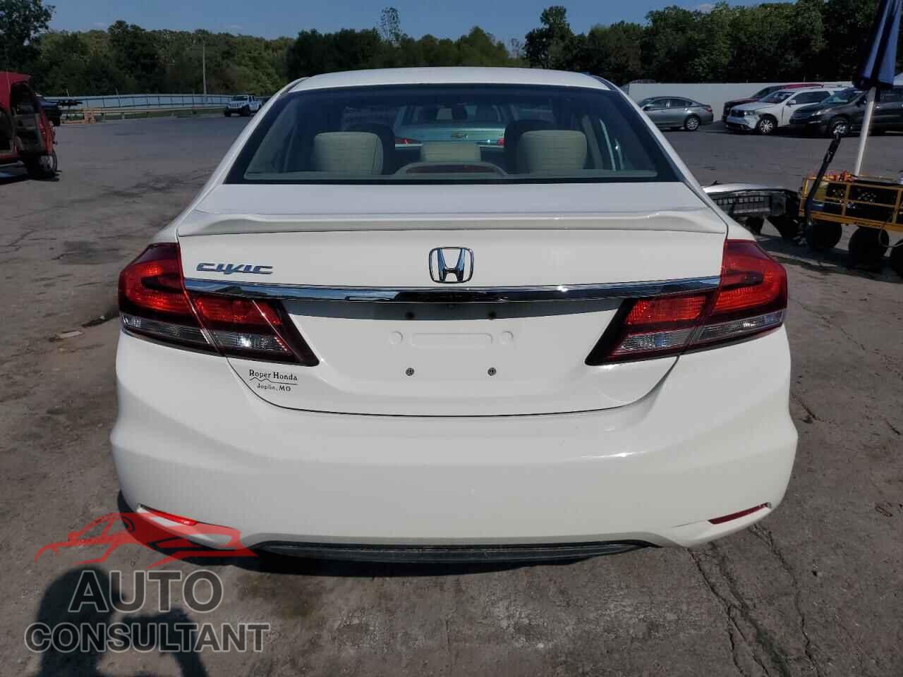 HONDA CIVIC 2013 - 19XFB2F87DE085350