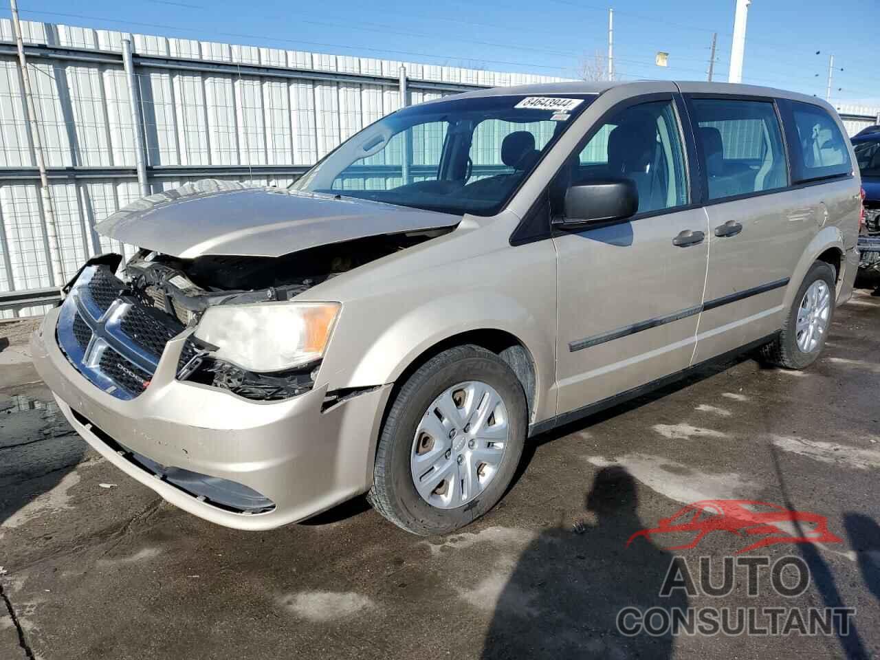 DODGE CARAVAN 2014 - 2C4RDGBG8ER278821