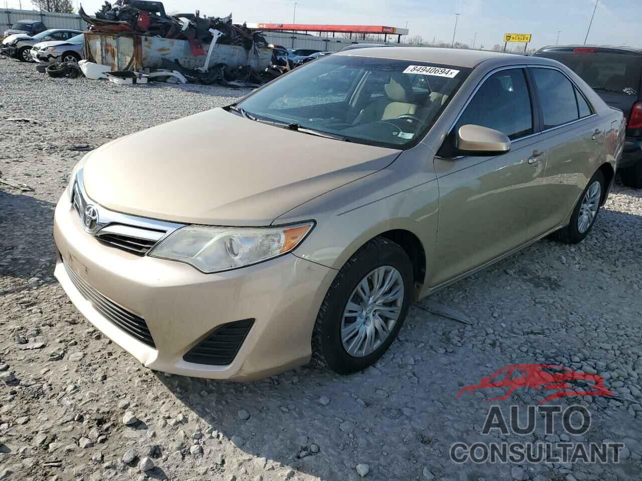 TOYOTA CAMRY 2012 - 4T1BF1FK1CU071299