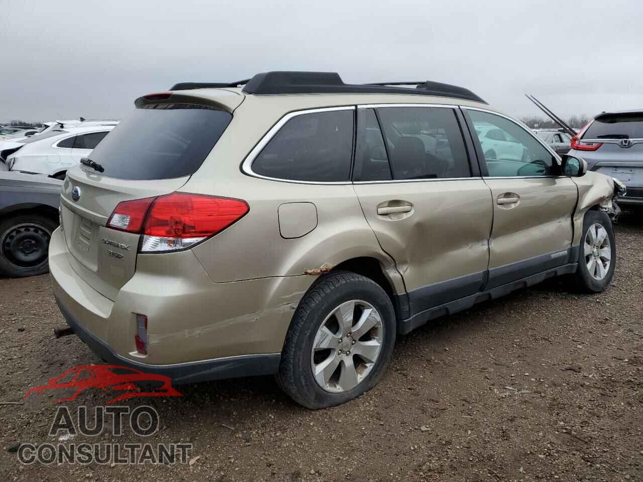 SUBARU OUTBACK 2010 - 4S4BREJC1A2358665