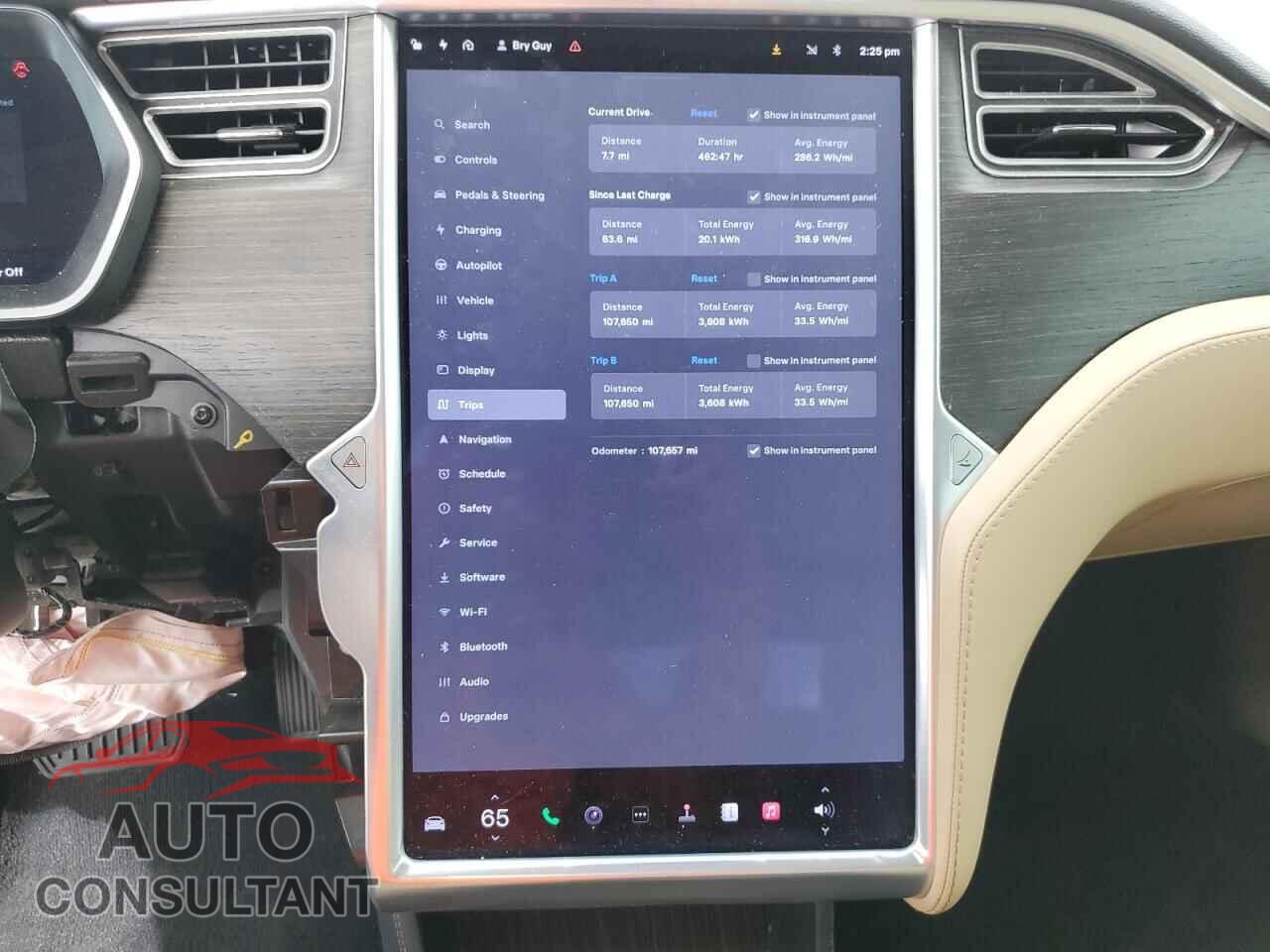 TESLA MODEL S 2015 - 5YJSA1H27FF098634