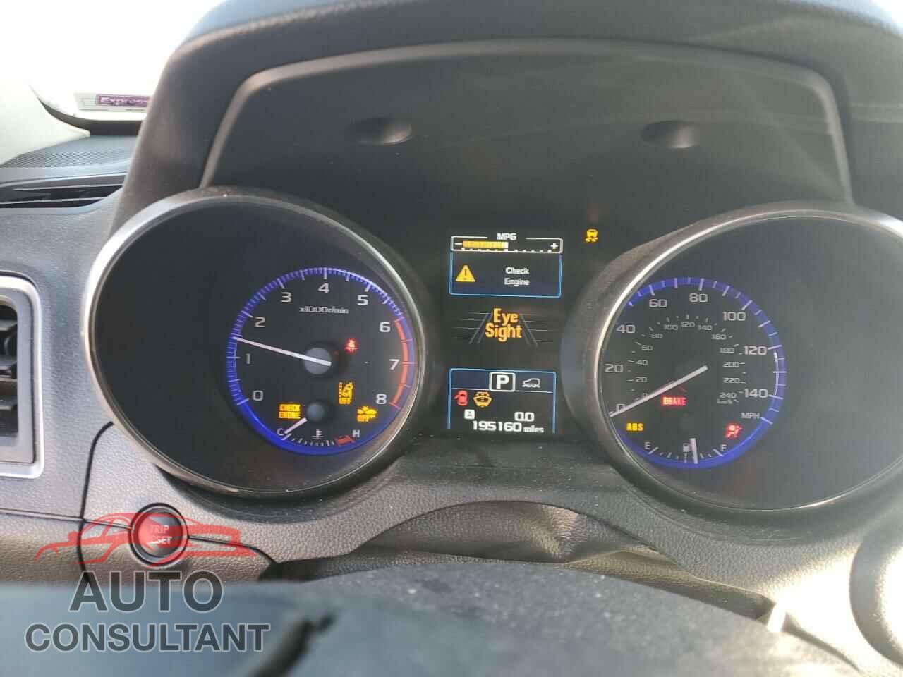 SUBARU OUTBACK 2016 - 4S4BSBNC8G3265271