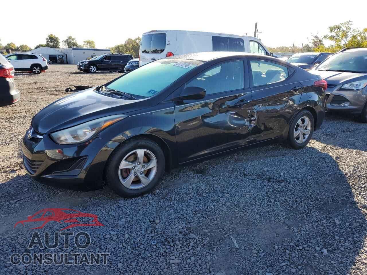 HYUNDAI ELANTRA 2014 - KMHDH4AE9EU080101