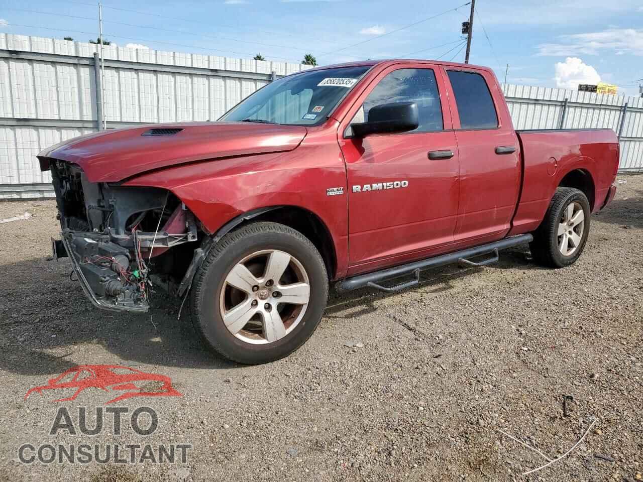 DODGE RAM 1500 2012 - 1C6RD6FT1CS310545
