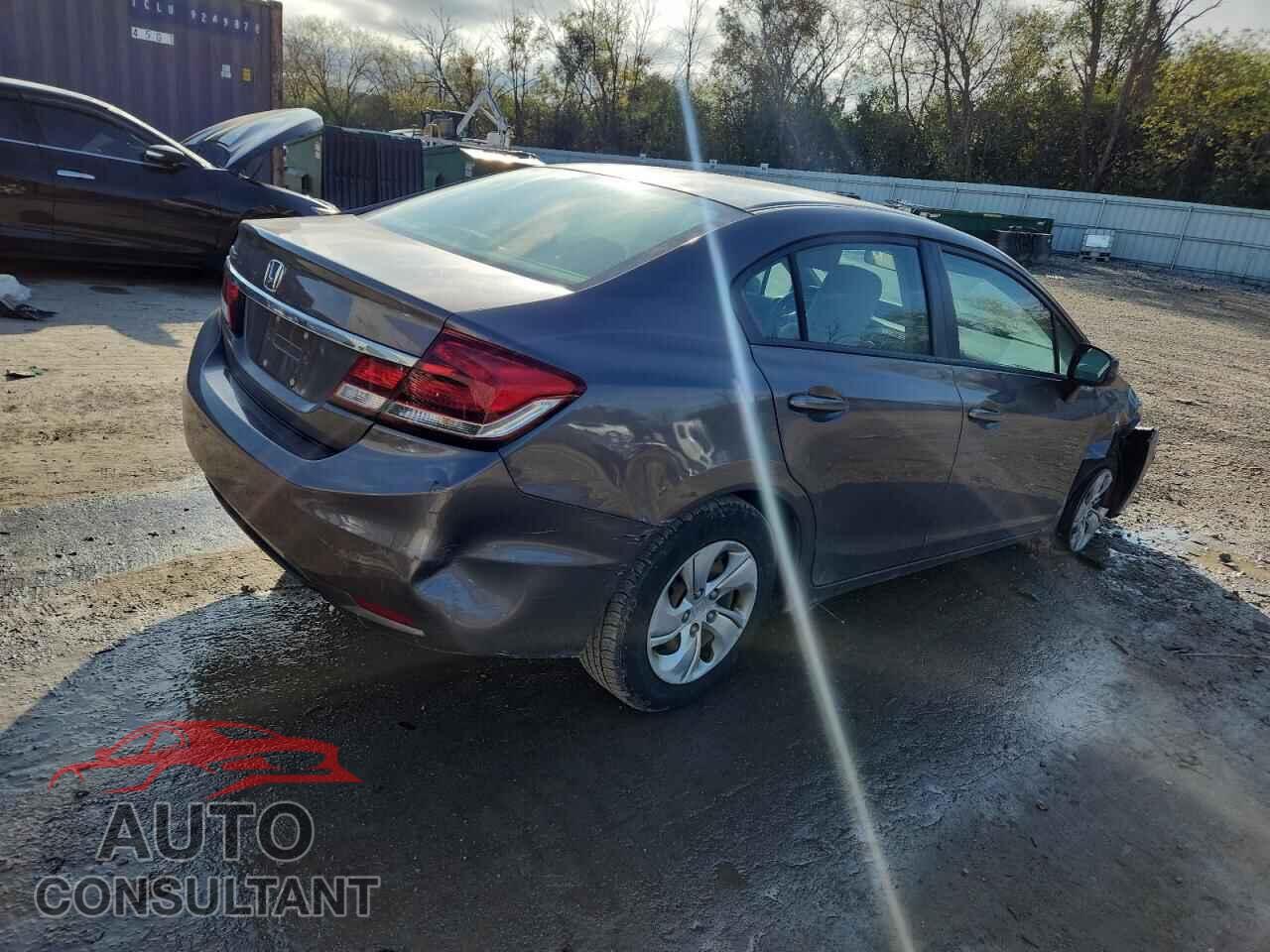HONDA CIVIC 2013 - 2HGFB2F58DH567305