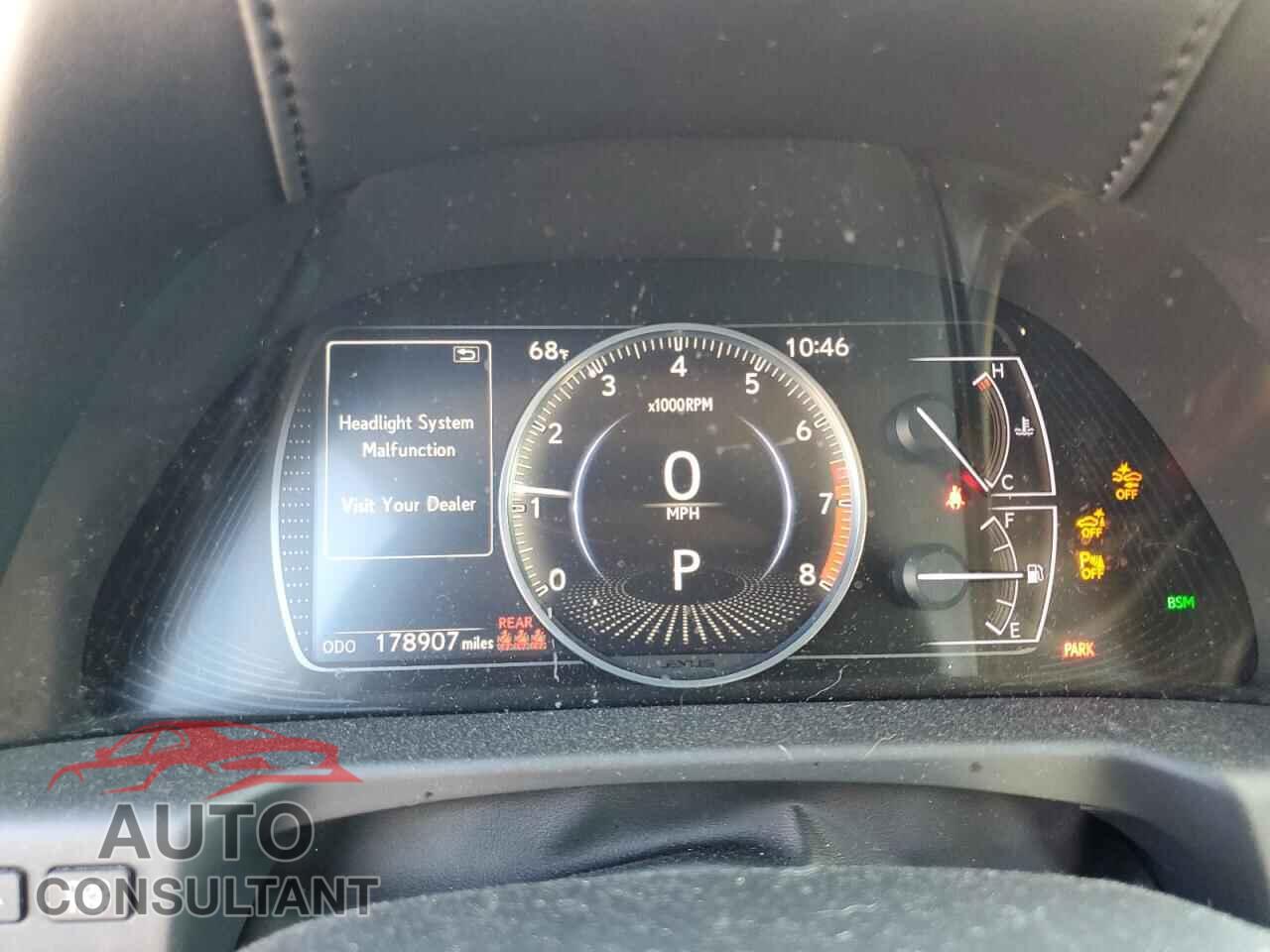 LEXUS ES350 2019 - JTHBZ1B1XK2001723