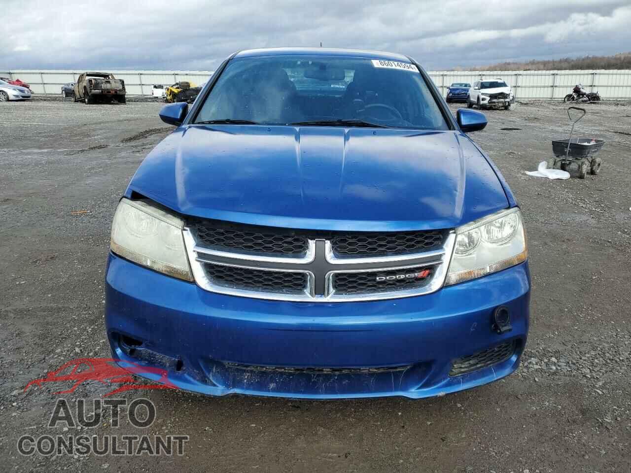 DODGE AVENGER 2012 - 1C3CDZCBXCN290861