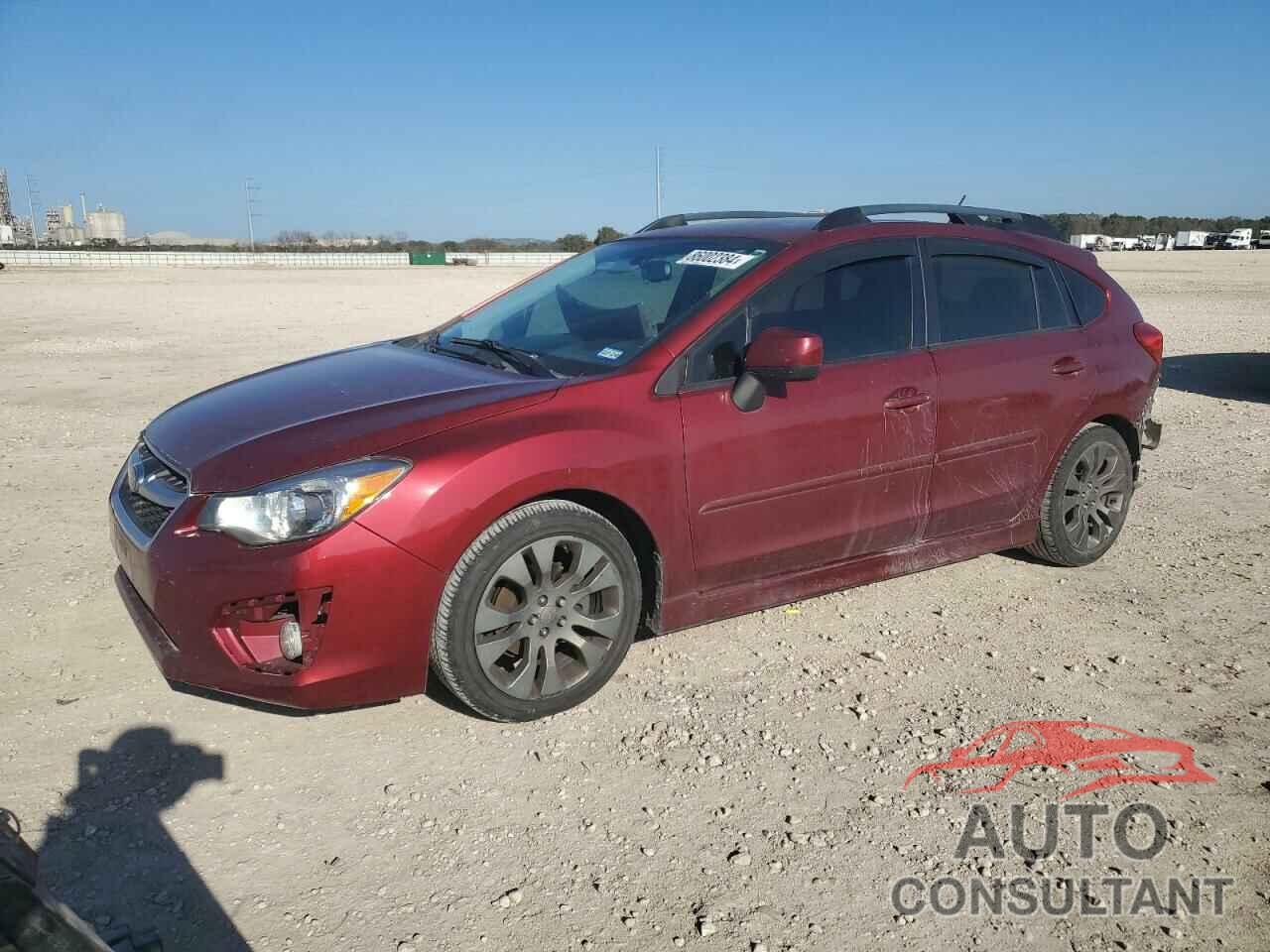 SUBARU IMPREZA 2012 - JF1GPAU64CH245491