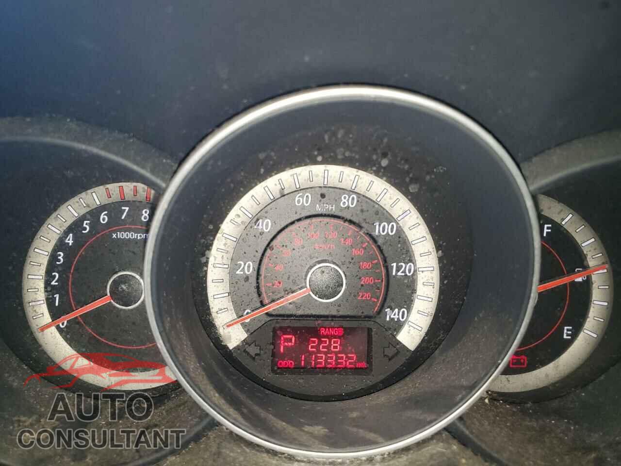 KIA FORTE 2011 - KNAFU4A23B5409084