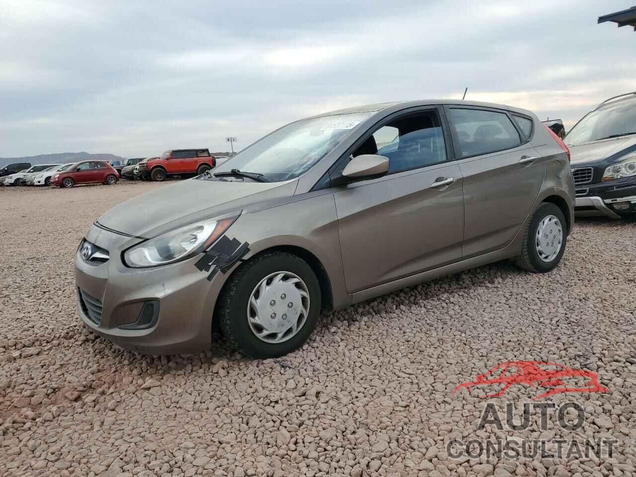 HYUNDAI ACCENT 2014 - KMHCT5AE1EU166695