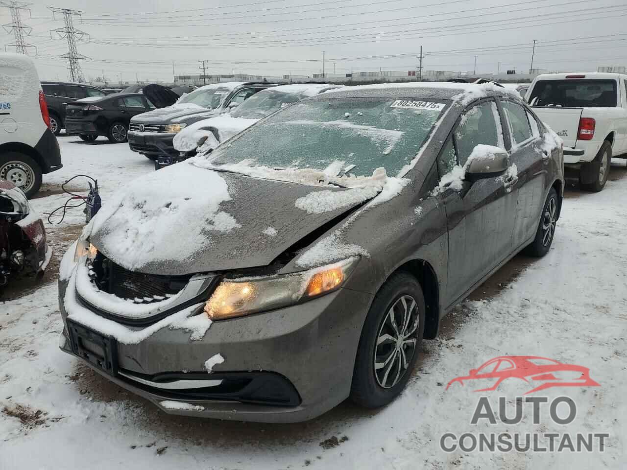 HONDA CIVIC 2013 - 19XFB2F54DE001653