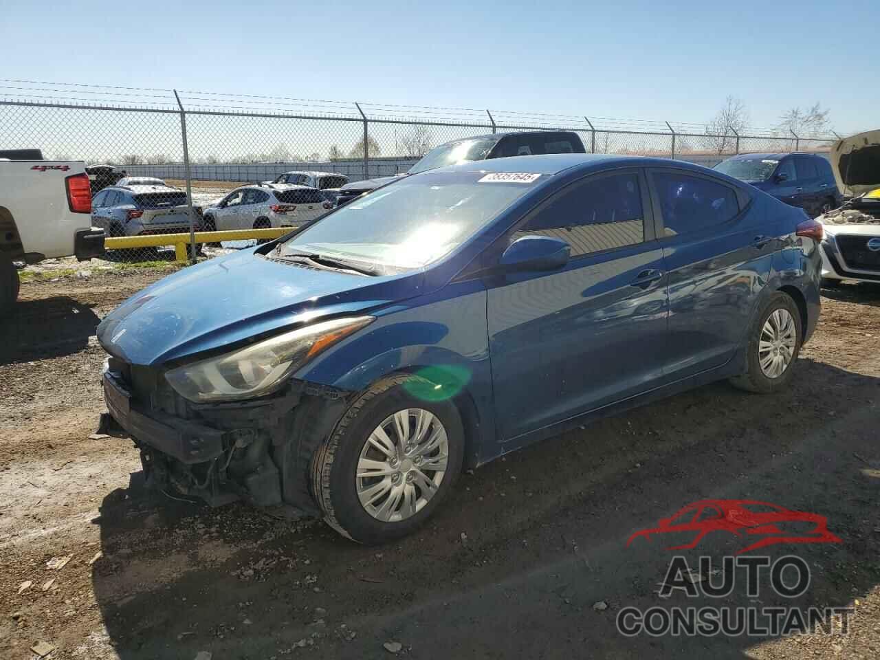 HYUNDAI ELANTRA 2016 - KMHDH4AE6GU584284