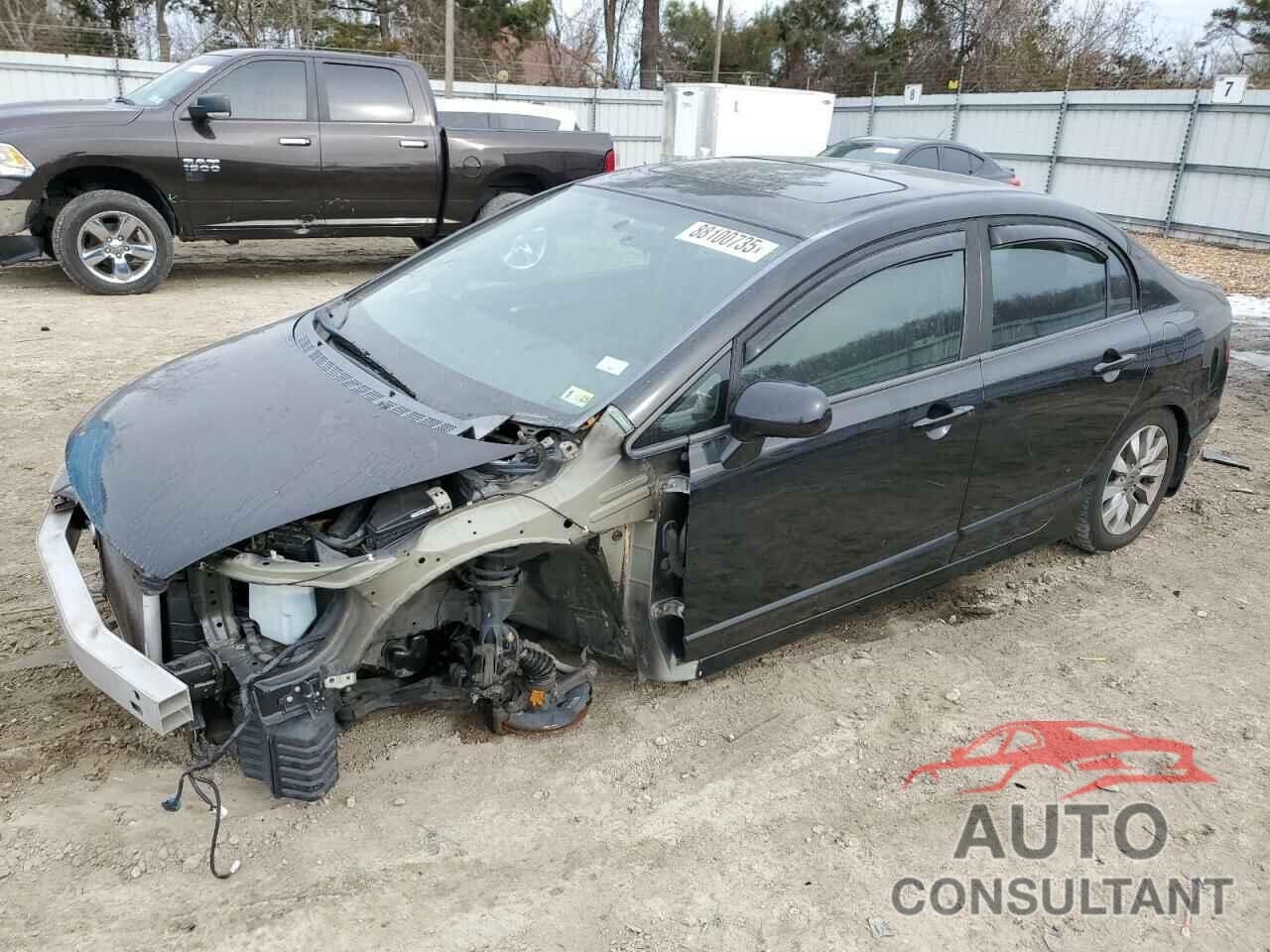HONDA CIVIC 2009 - 19XFA16839E009516