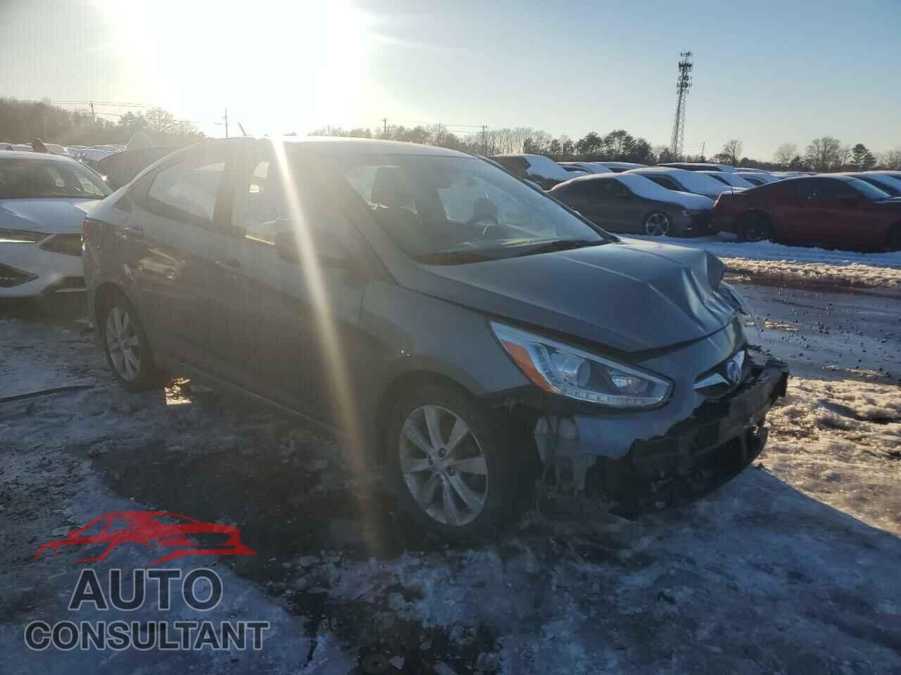 HYUNDAI ACCENT 2014 - KMHCU4AE9EU736353