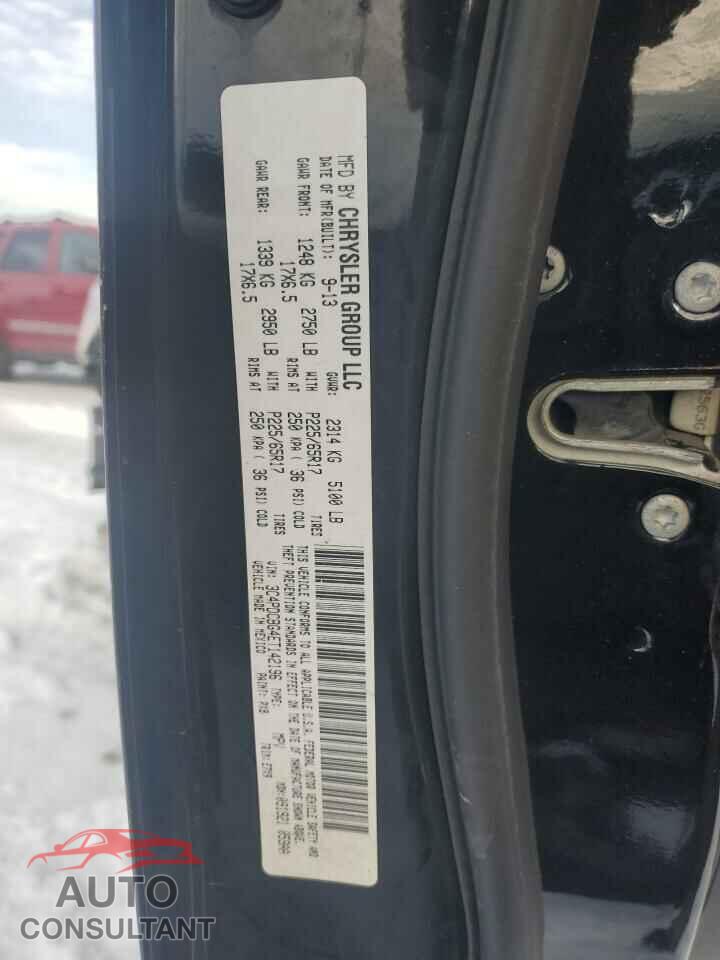 DODGE JOURNEY 2014 - 3C4PDCBG4ET142196