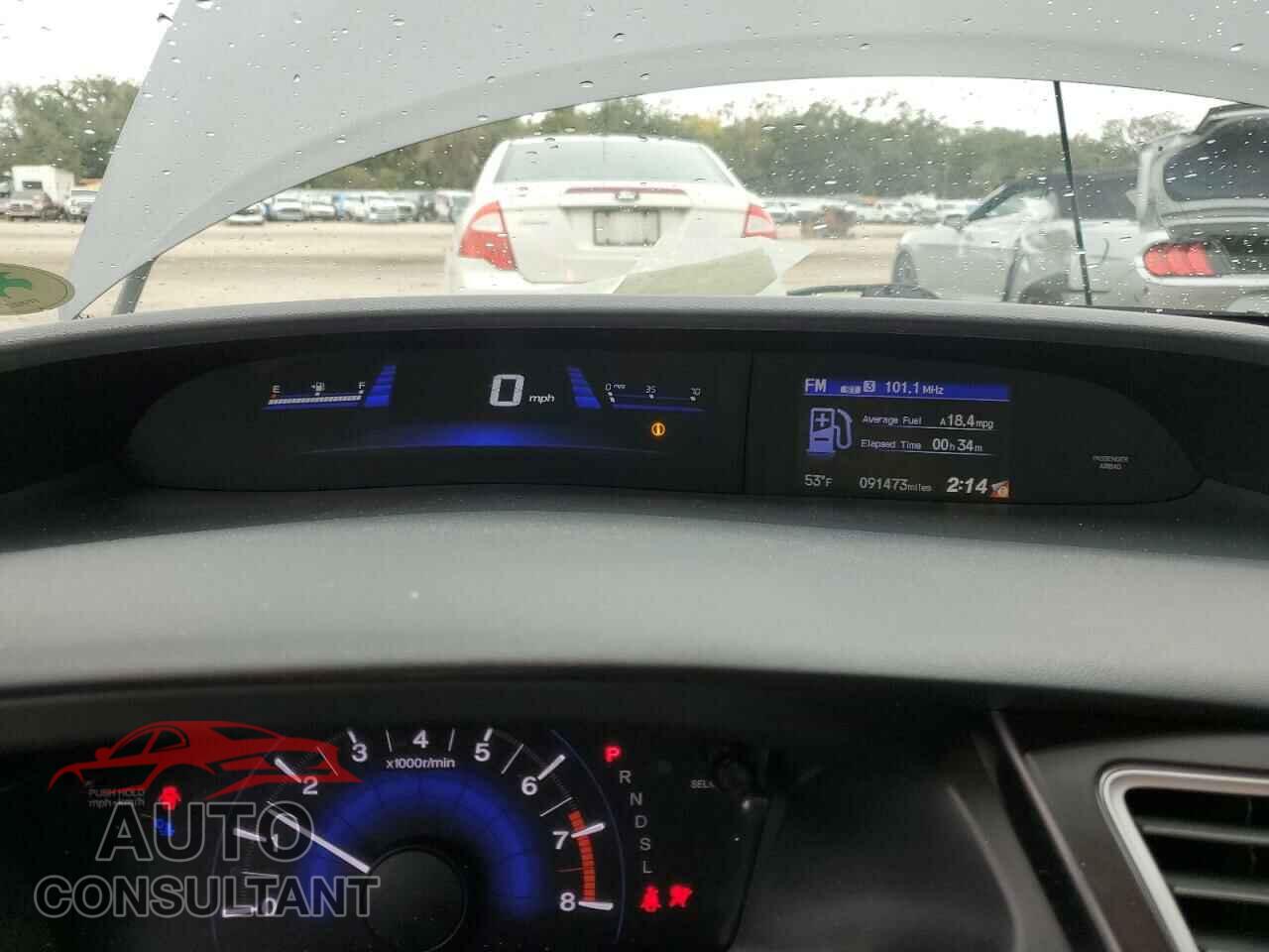 HONDA CIVIC 2014 - 19XFB2F90EE080890