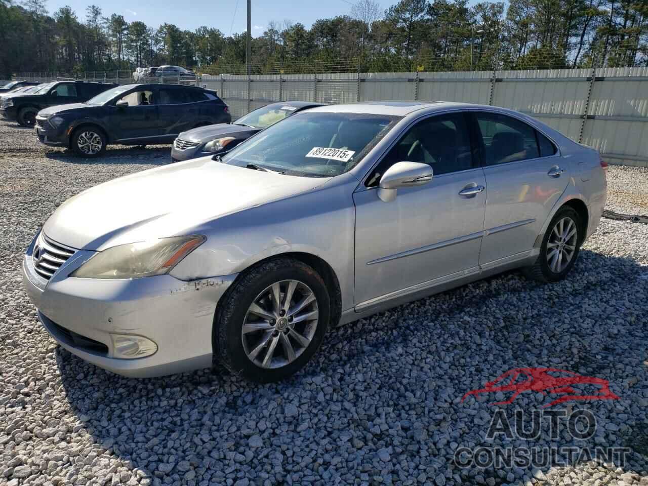 LEXUS ES350 2011 - JTHBK1EG9B2452856