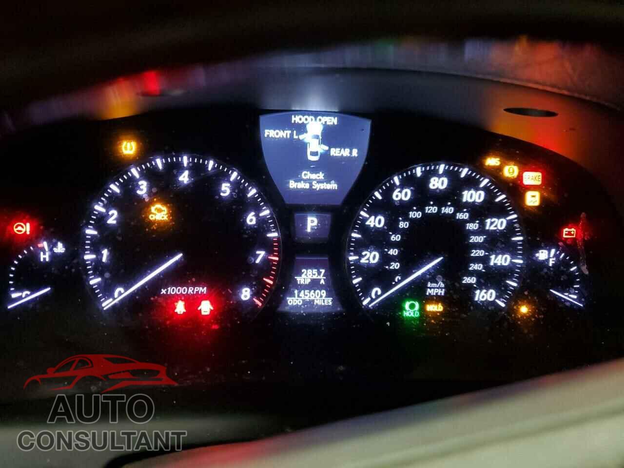 LEXUS LS460 2011 - JTHBL5EF5B5105065