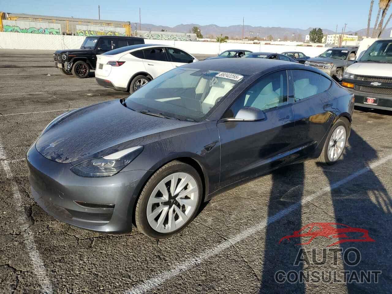 TESLA MODEL 3 2022 - 5YJ3E1EAXNF374601