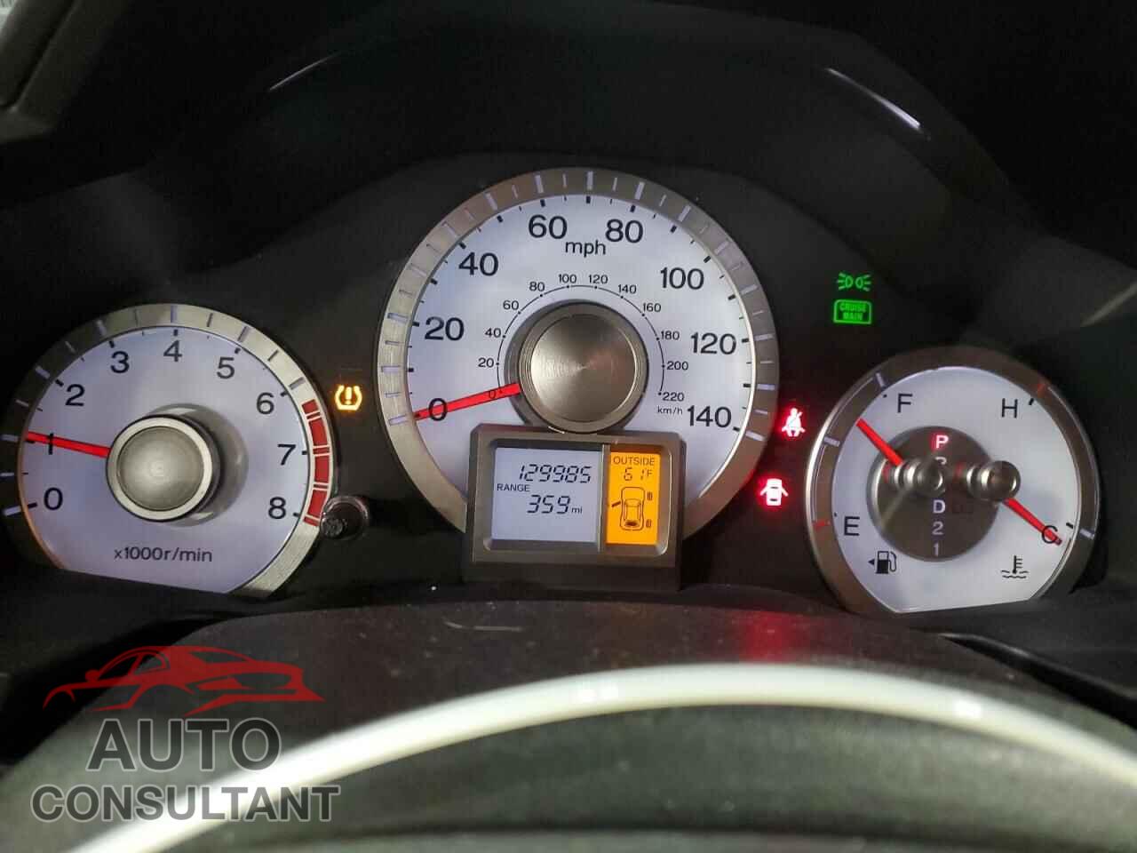 HONDA PILOT 2011 - 5FNYF4H5XBB016087