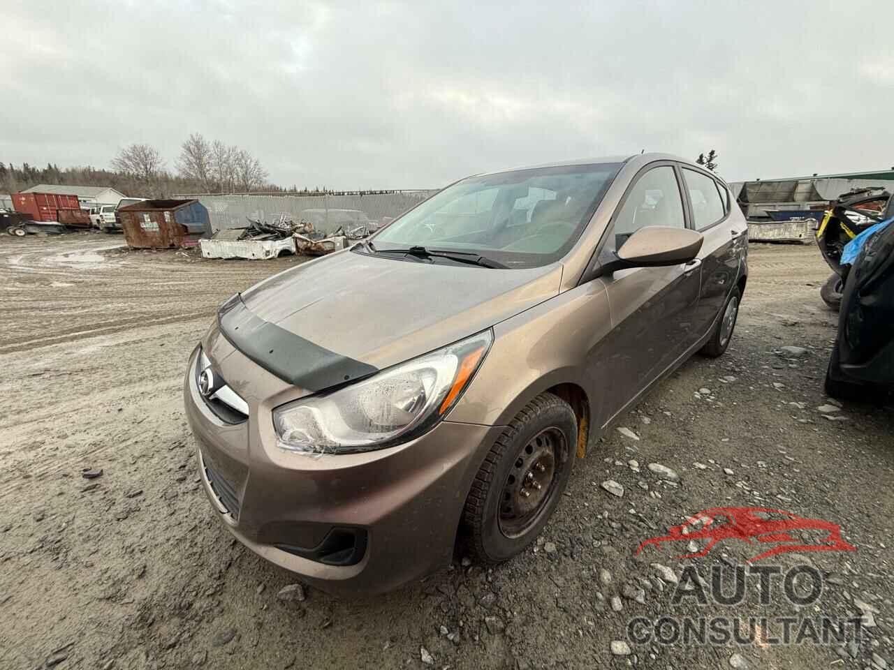 HYUNDAI ACCENT 2012 - KMHCT5AE0CU043306