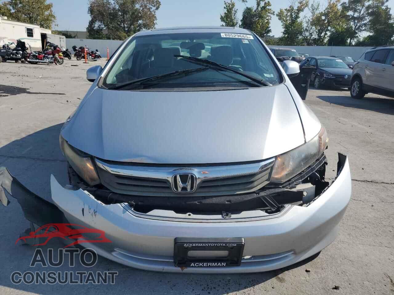 HONDA CIVIC 2012 - 19XFB2F80CE100012