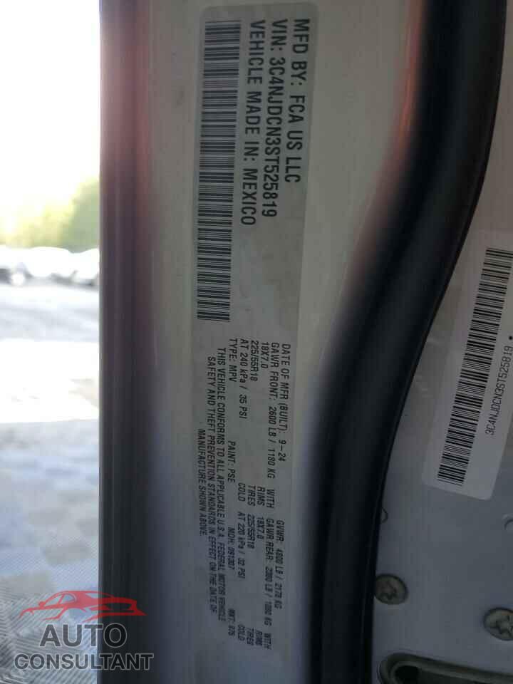 JEEP COMPASS 2025 - 3C4NJDCN3ST525819