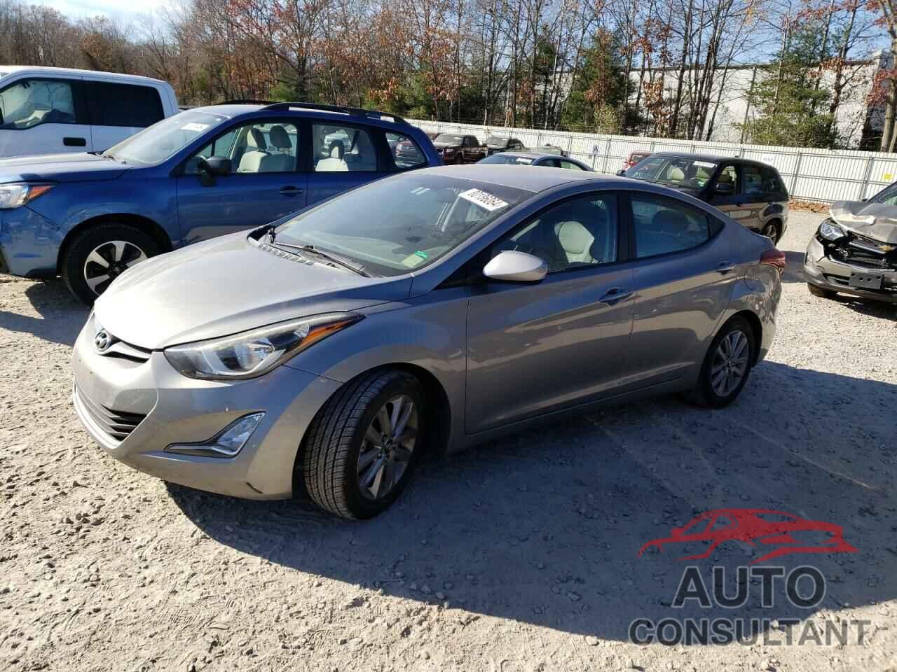 HYUNDAI ELANTRA 2014 - KMHDH4AE1EU030471