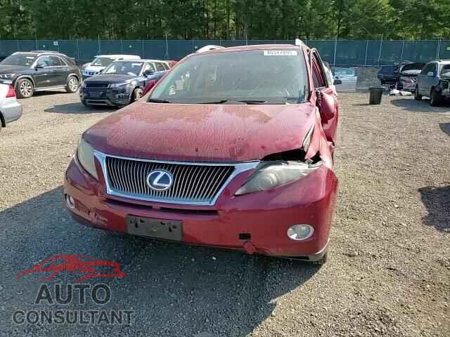 LEXUS RX450 2010 - JTJBC1BA0A2020344