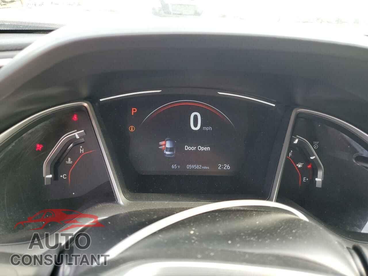HONDA CIVIC 2019 - 2HGFC2F80KH572700