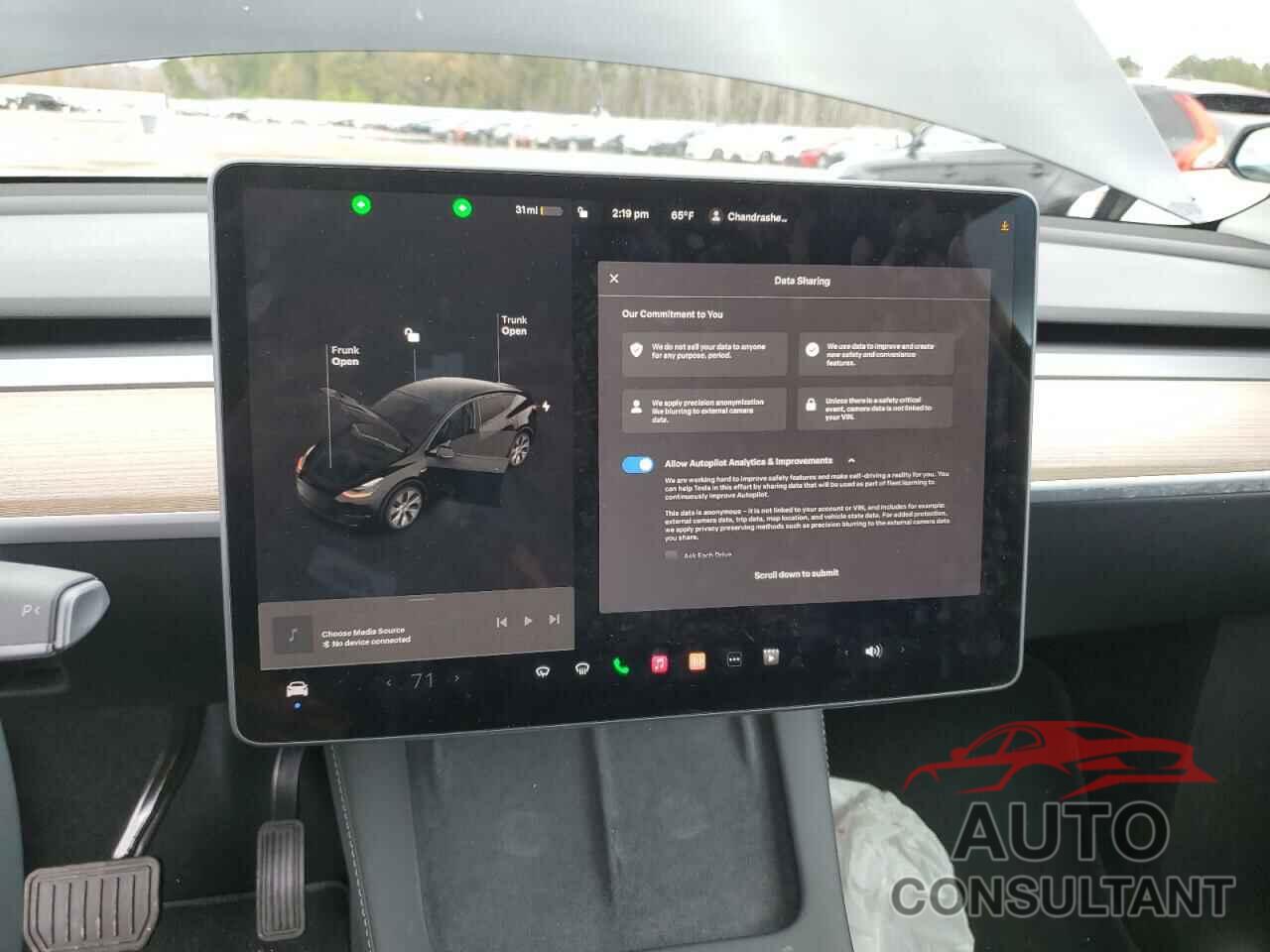 TESLA MODEL Y 2023 - 7SAYGDEE9PA097964