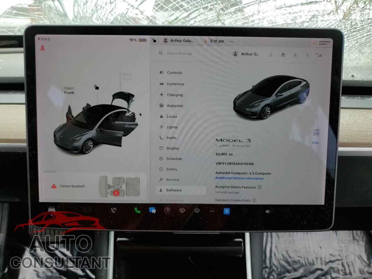 TESLA MODEL 3 2018 - 5YJ3E1EA6JF110169