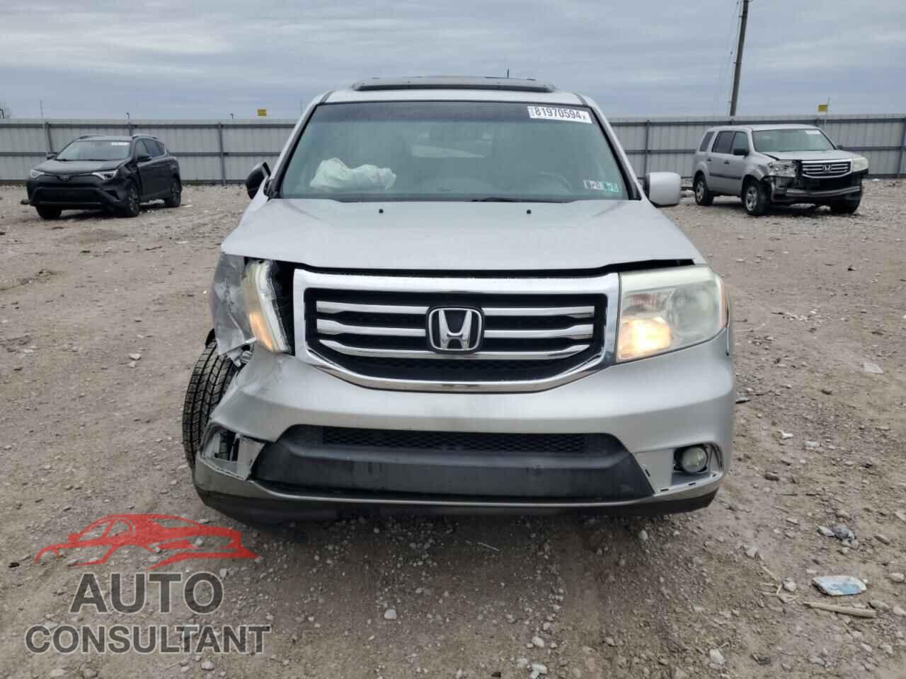 HONDA PILOT 2012 - 5FNYF4H55CB042114