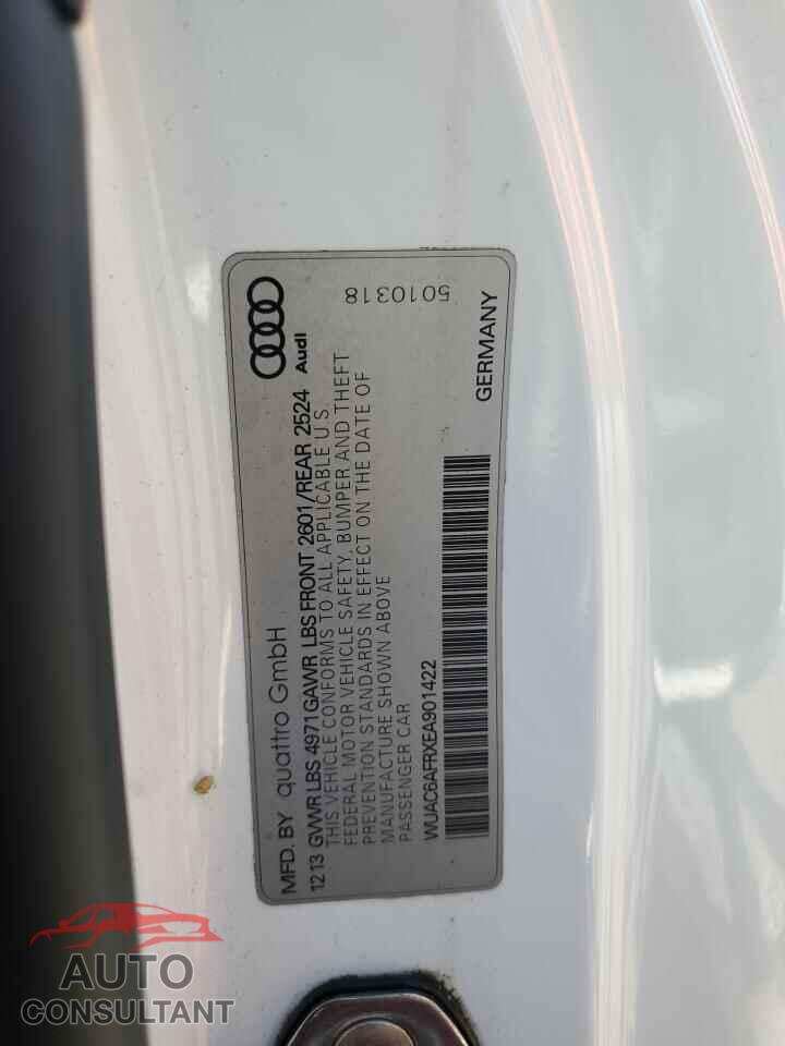 AUDI S5/RS5 2014 - WUAC6AFRXEA901422