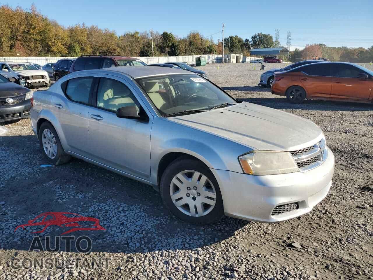 DODGE AVENGER 2012 - 1C3CDZAB1CN103140