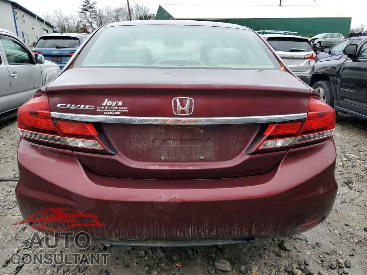 HONDA CIVIC 2015 - 19XFB2F51FE293832