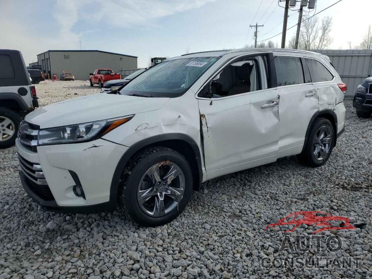 TOYOTA HIGHLANDER 2018 - 5TDDZRFH2JS855239