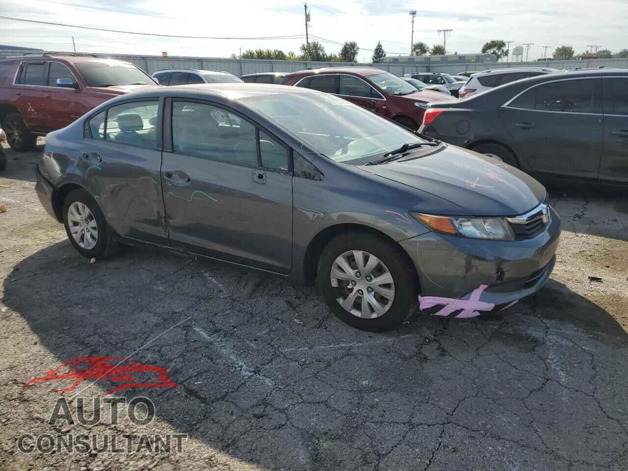 HONDA CIVIC 2012 - 2HGFB2F57CH528123