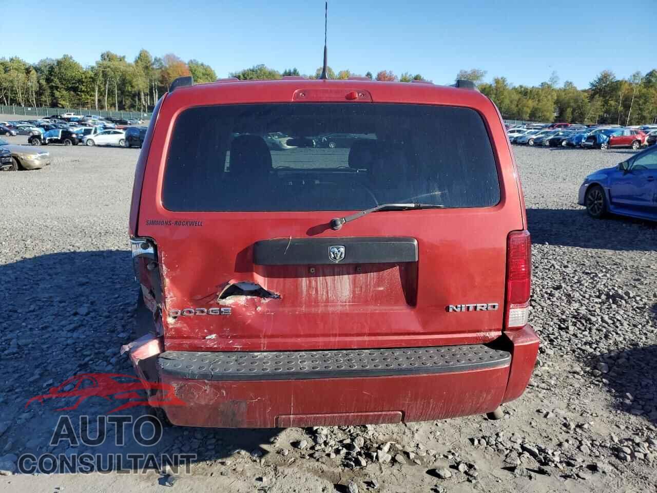 DODGE NITRO 2011 - 1D4PU4GK6BW529117