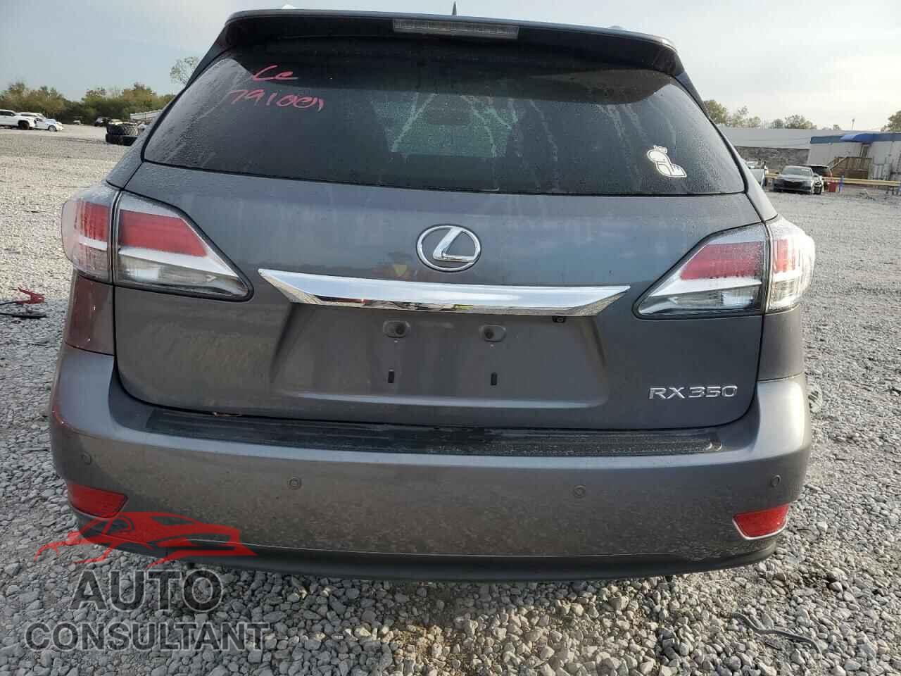 LEXUS RX350 2013 - 2T2ZK1BA2DC107796