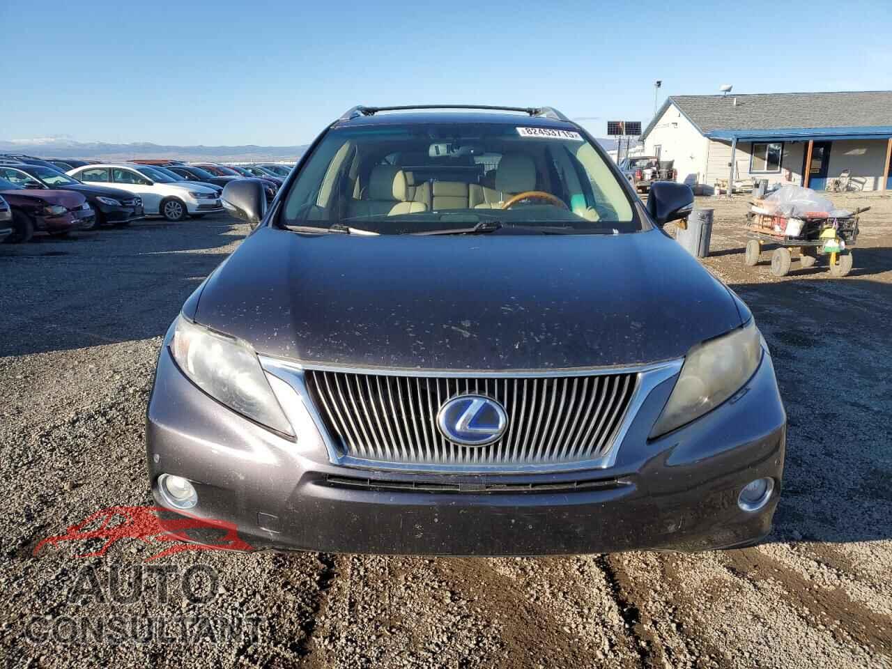 LEXUS RX450 2010 - JTJBC1BA8A2025551
